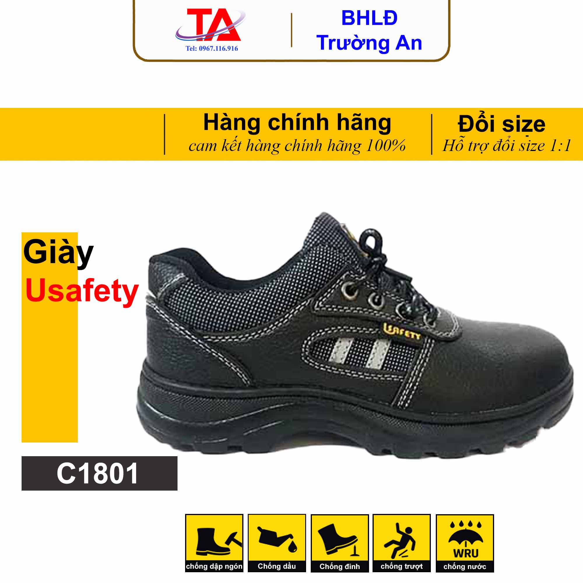 giày bảo hộ Usafety