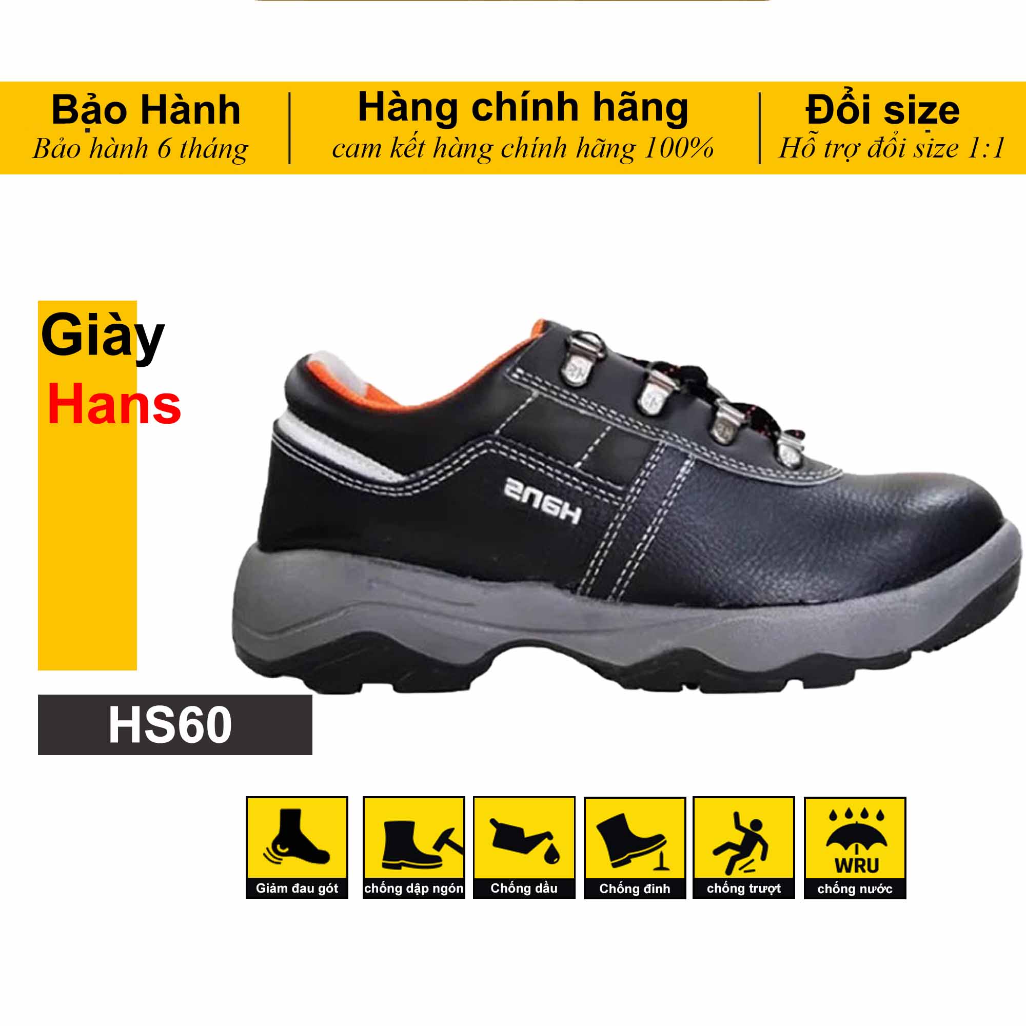 Giày Bảo Hộ Thể Thao Hans HS60